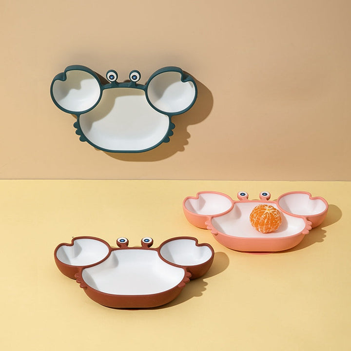 Transform Mealtime with Our Non-Slip Silicone Baby Feeding Plate