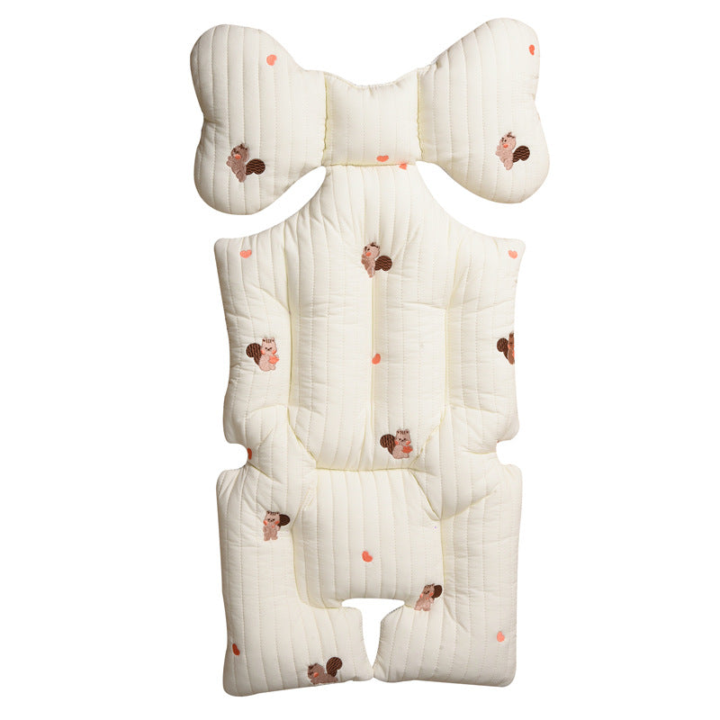 Enhance Your Child's Comfort with the Anti-Hunchback Baby Stroller Seat Cushion