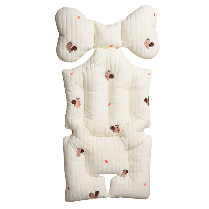 Enhance Your Child's Comfort with the Anti-Hunchback Baby Stroller Seat Cushion